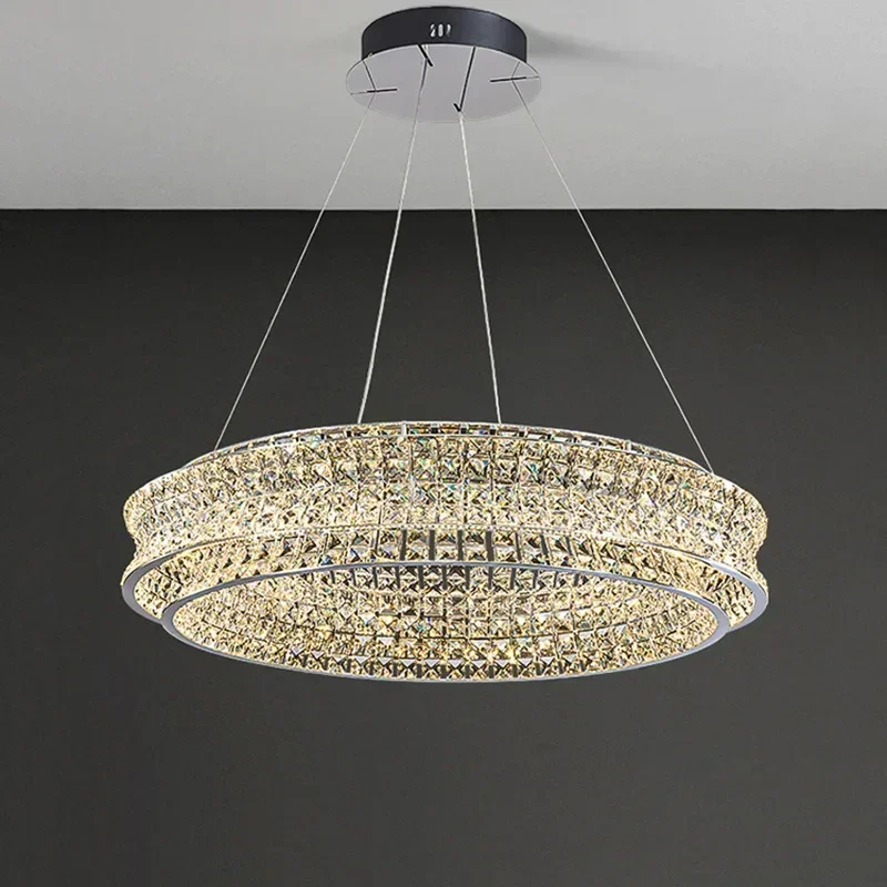 

YECTSKI Italian designer modern minimalist and luxurious living room lights, dining room lights, bedroom crystal chandelier ligh