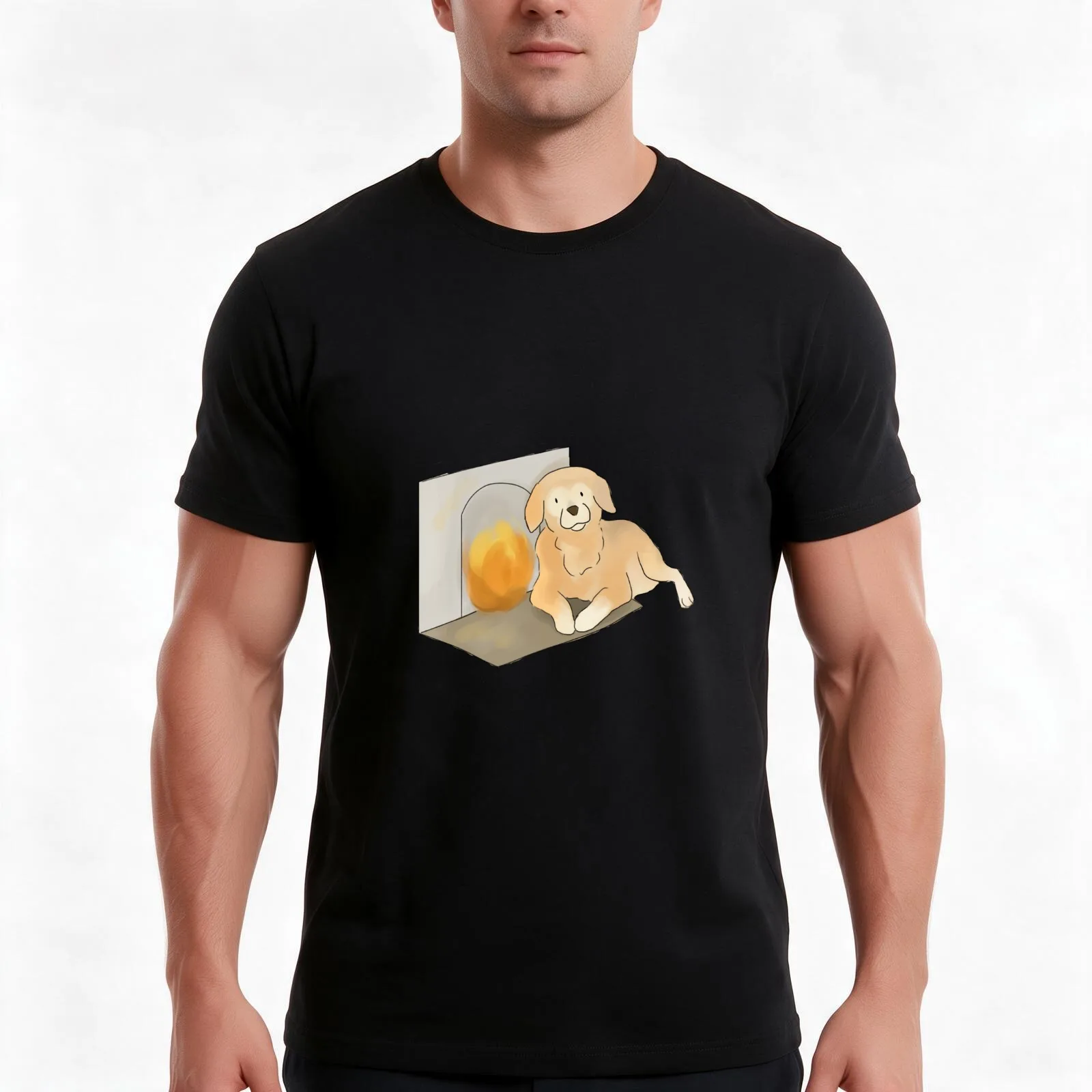 Hestia Queso T-Shirt, Summer Casual Cotton Tee, Oversized Streetwear Tops, Vintage Graphic Print, Loose Fit Short Sleeve