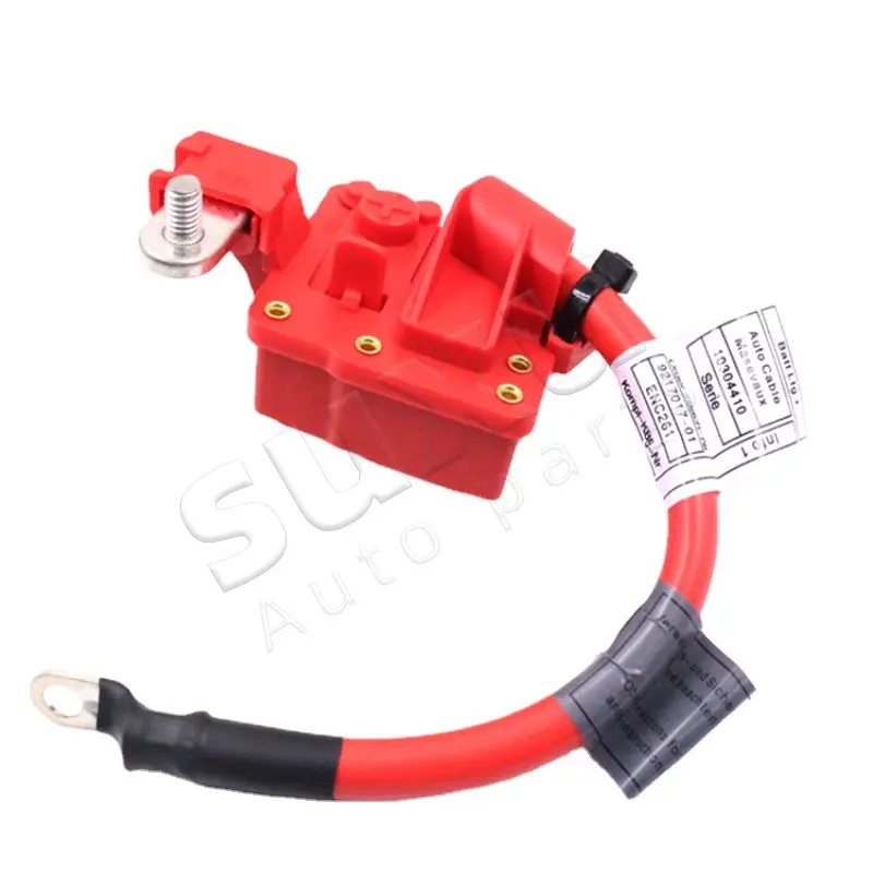 61129217017 Auto Positive Battery Cable Terminal  For BMW 1 SERIES E81 E87 E87N