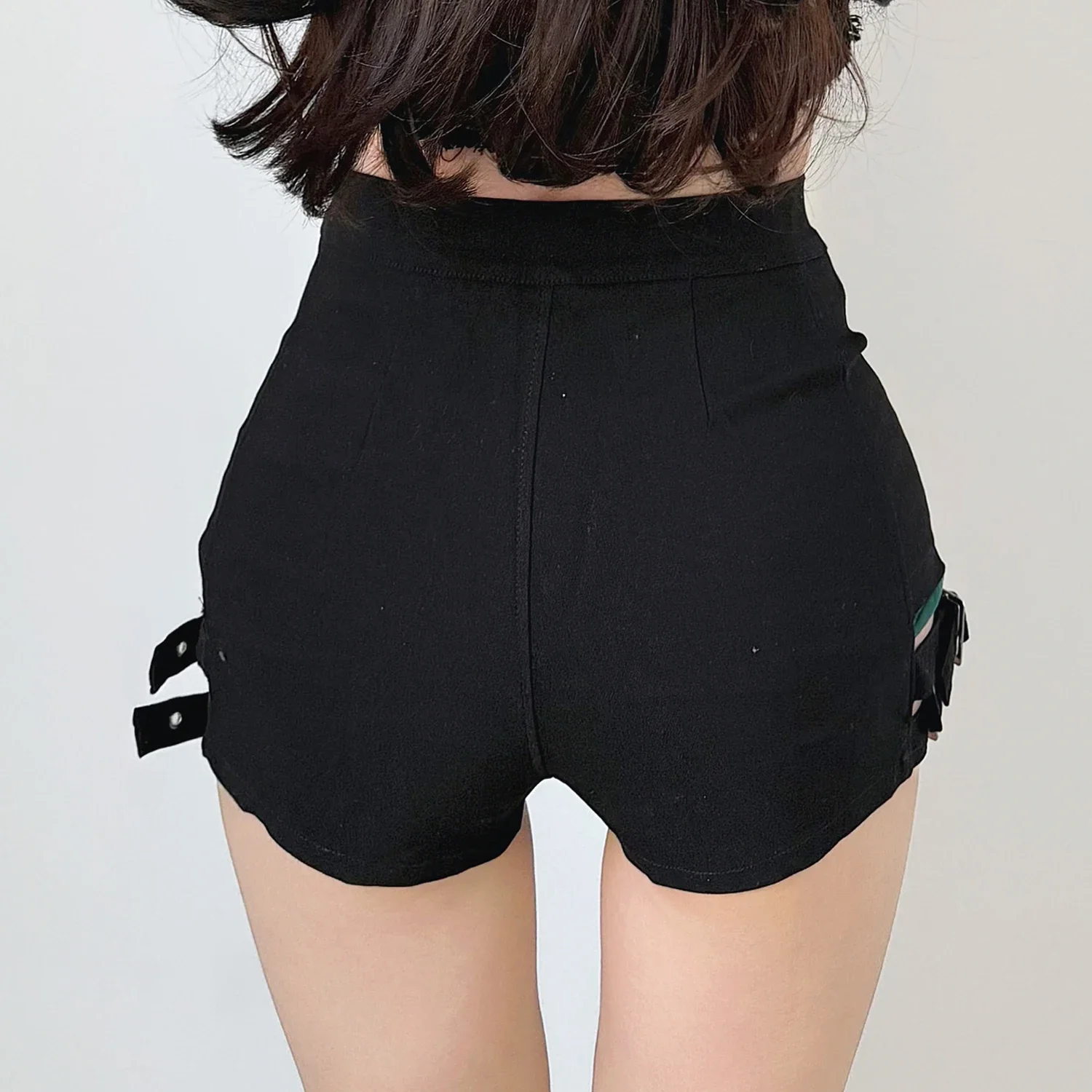 same summer hot pants, internet celebrity anchor, bar sexy spicy girl, super spicy shorts, high waisted stretch, slimming an