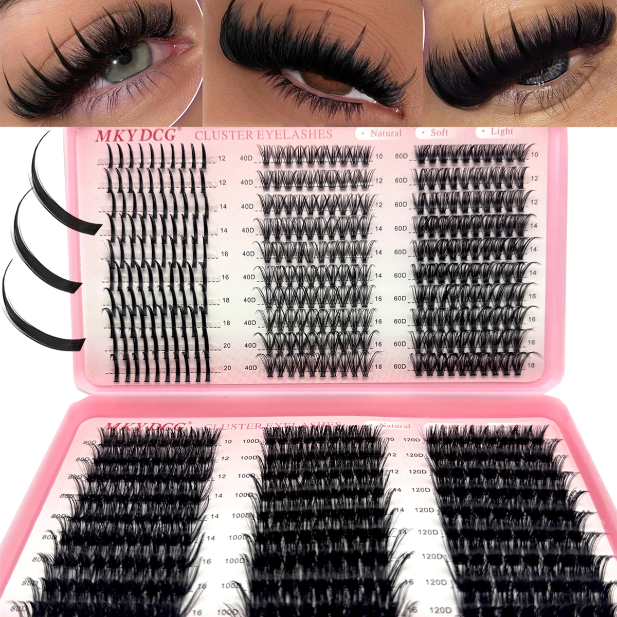 300PCS D Cluster Ey…