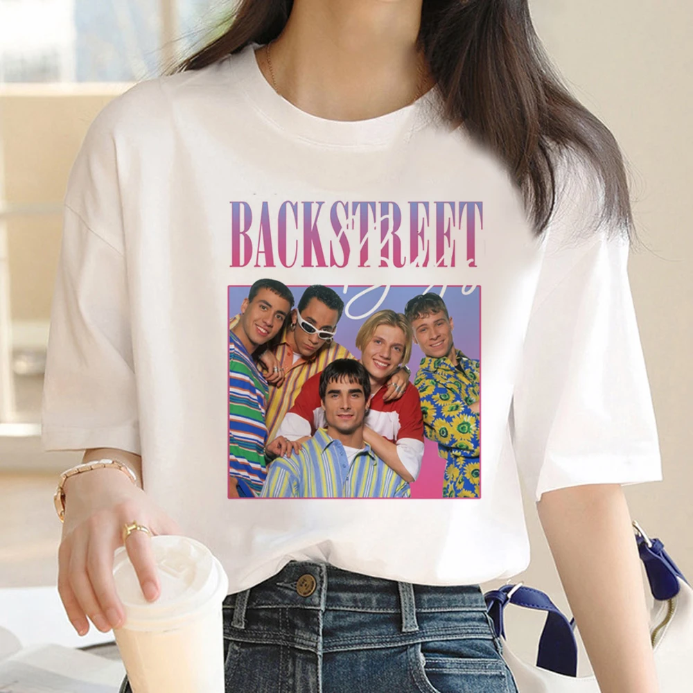 Backstreet Boys Dna 2022 Tour clothing women vintage streetwear aesthetic funny white t shirt t shirt t-shirt white t shirt