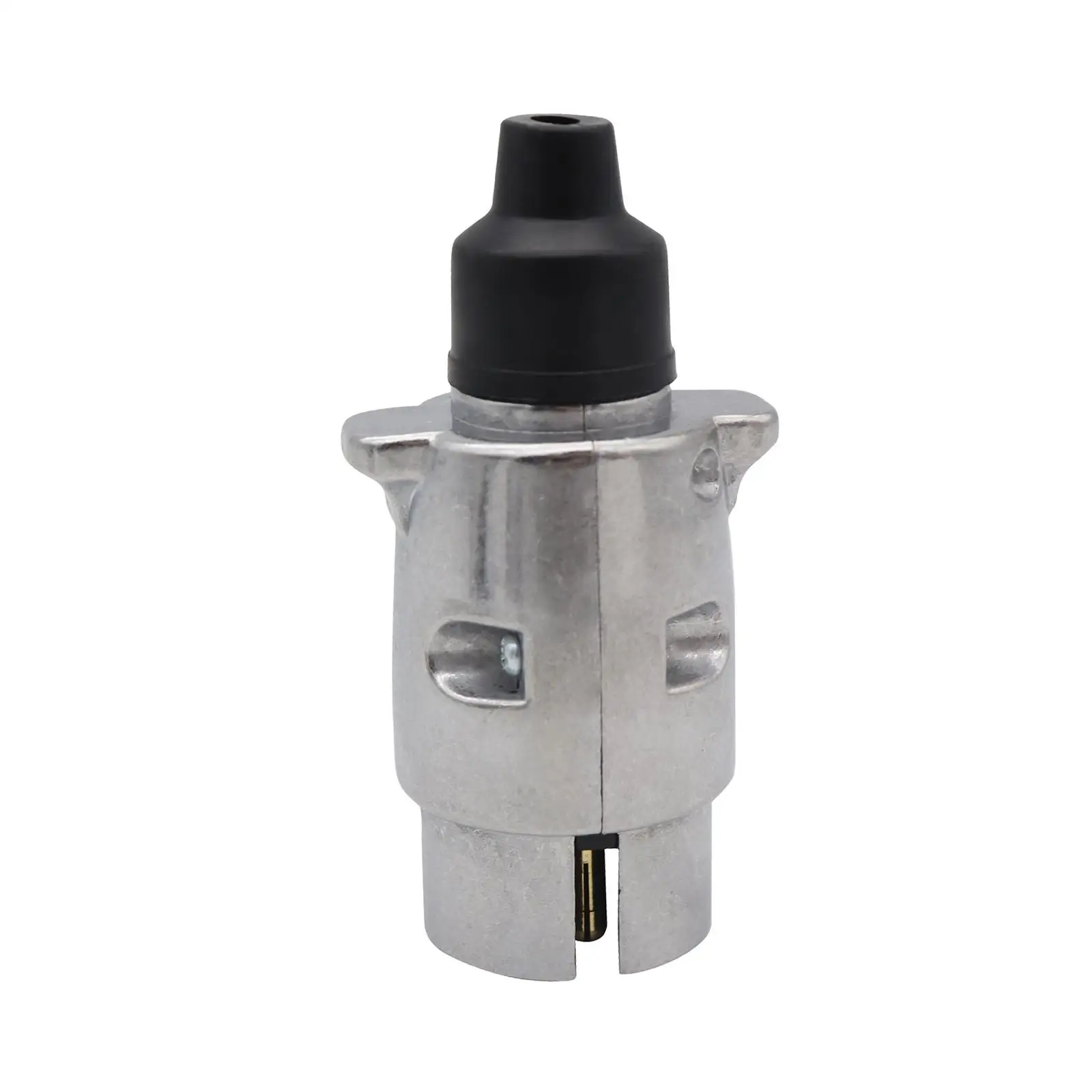 

7 Pin Trailer Plug Socket Wiring Connector Vehicle Spare Parts for Replacement Stable Performance Convenient Installation