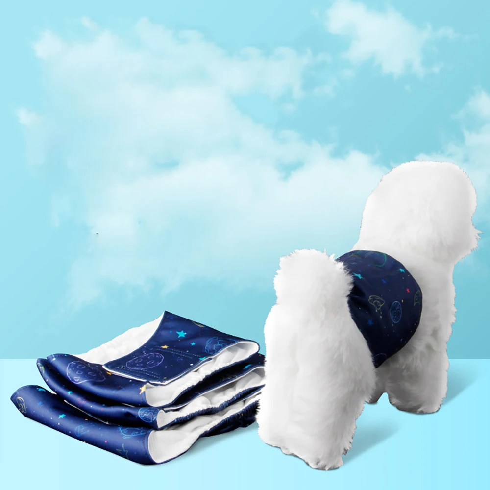 Male Dog Physiological Pants Microfibre Preventing Dogs From Going Into Heat Spring Pants Male Doggy Pads Dog Panties