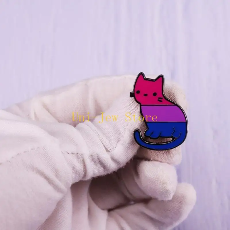 40GB Nyan for Kitty Enamel Pin Rainbow Brooch Pin for Jackets, Backpacks, Hats,Bags Colors Cats Enamel Pin Badges