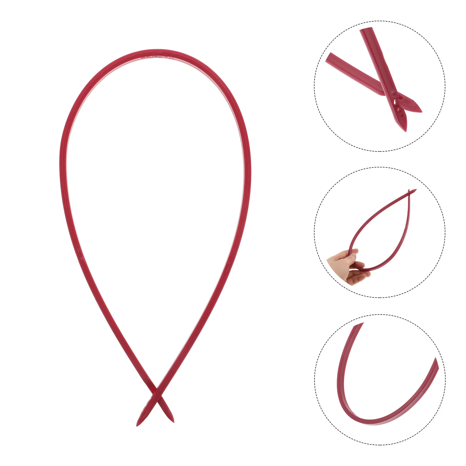 

Car Wire Puller Tool, Plastic Wire Fishing Kit For Vehicle Wiring Installation Audio Upgrade, Repair Management Routing Kit