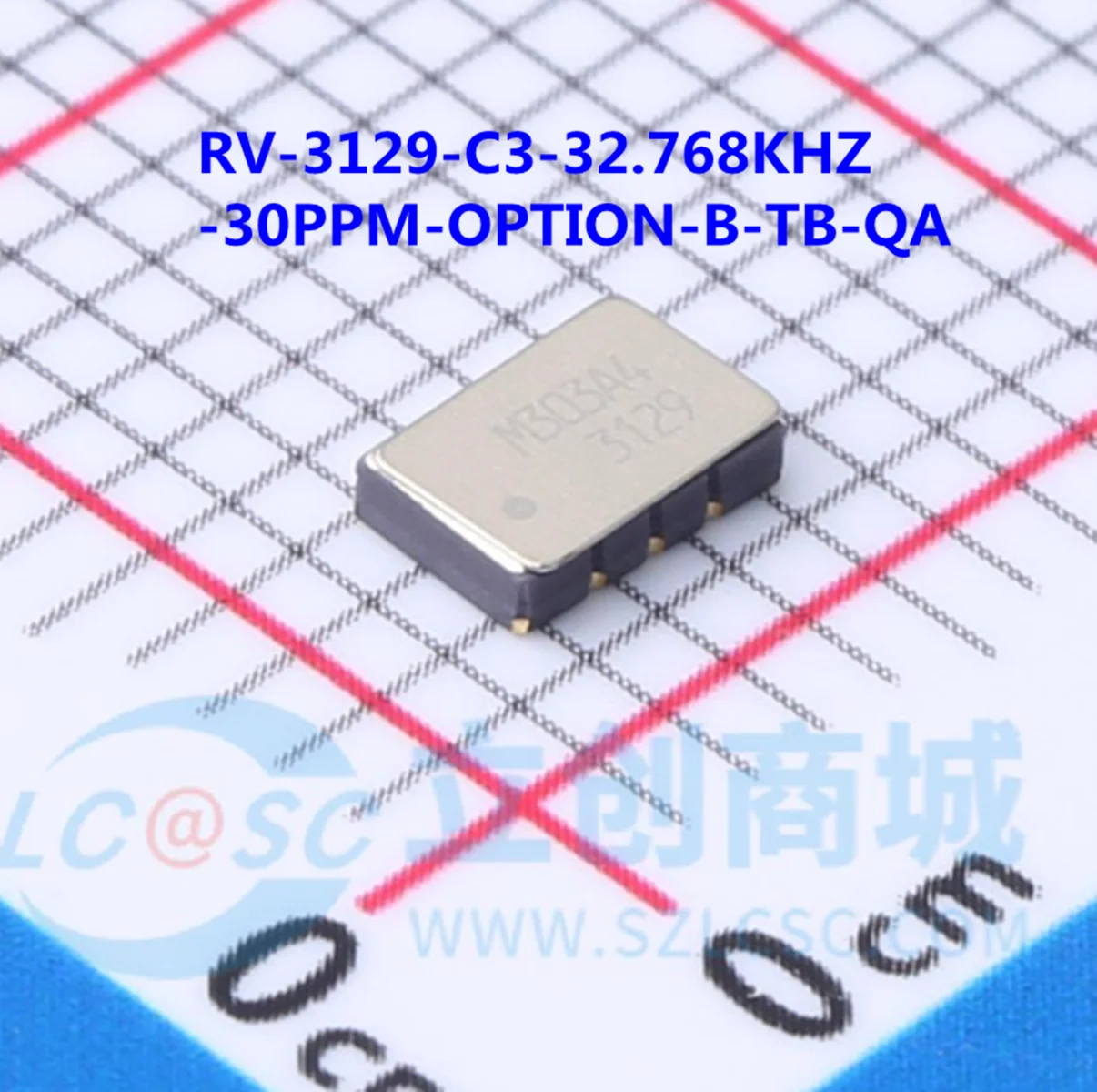 10PCS 100% Original RV-3129-C3-32.768KHZ-30PPM-OPTION-B-TB-QA RV-3129-C3-32.768KHZ-25PPM-OPTION-B-TA-QC SMD-10P