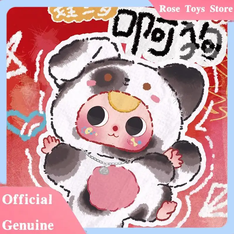 

Подлинная серия виниловых кукол Baby Three Cats And Dogs, слепая коробка, милая виниловая сумка, подвески, коллекционная игрушка Baby Three Mystery Box