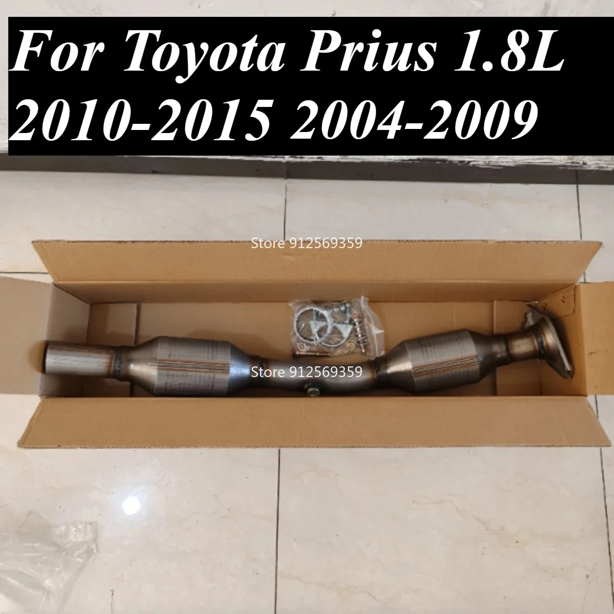 For Toyota Prius 1.5L 1.8L 2004-2009 2010 2011 2012 2013 2015 Direct Fit Catalytic Converter Exhaust Pipe with Oxygen Sensor