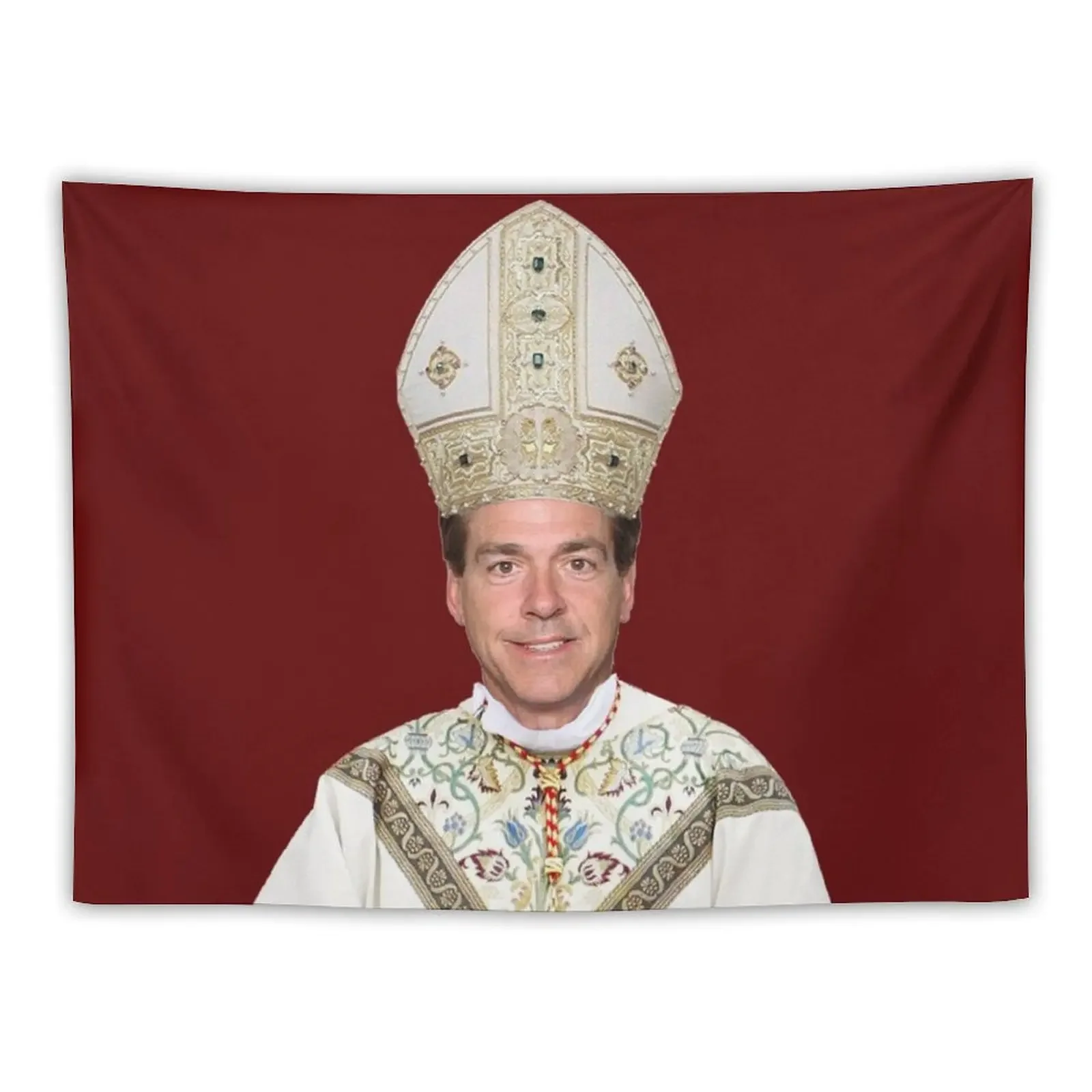 Pope Saban Tapestry Decoration Aesthetic Decor For Bedroom Wallpaper Wall Hanging Decor Tapestry