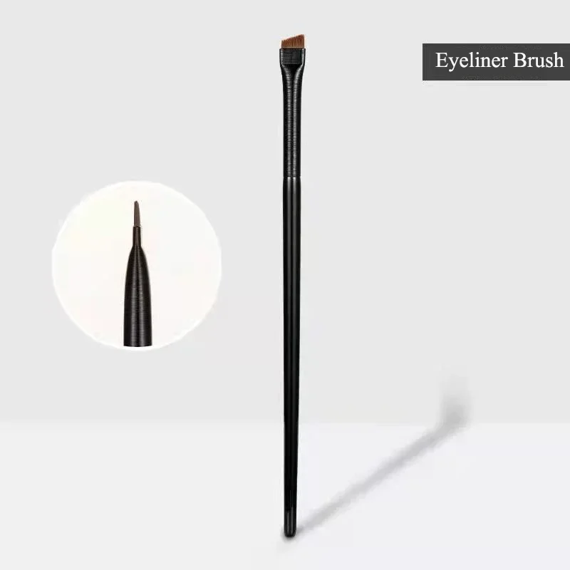 New Eyebrow Contour Brush Eyebrow Eyeliner Brushes Portable Small Angle Eyebrow Brush Blade Eyeliner Brush Female Makeup Tools