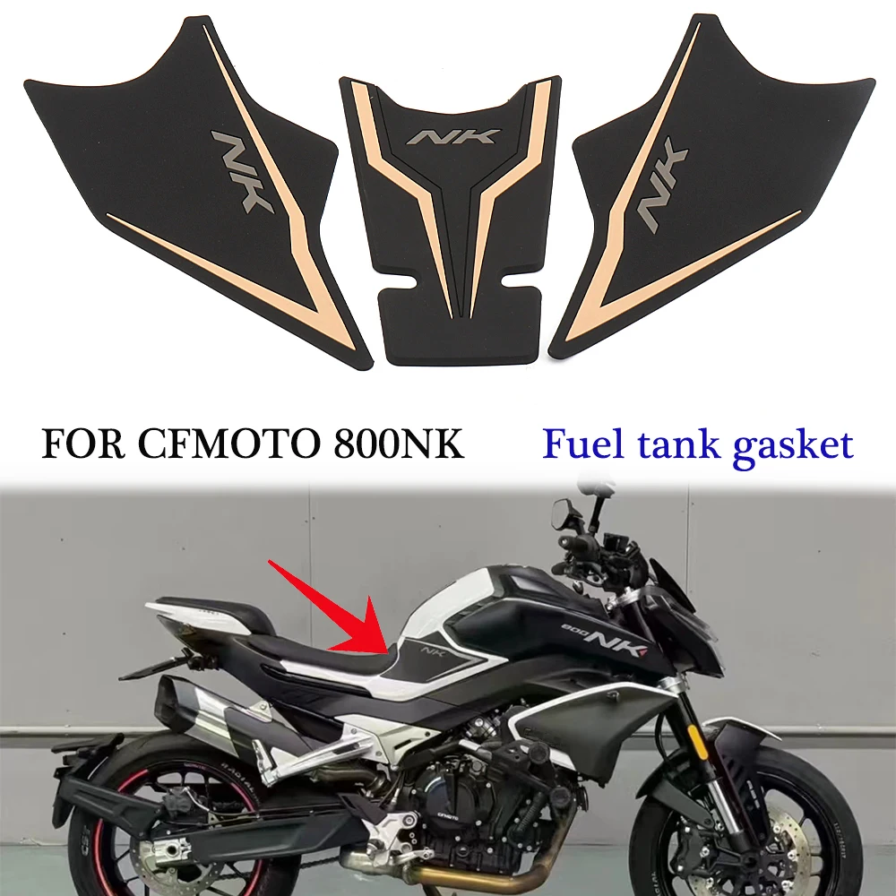 FOR CFMOTO 800 NK 800NK 800nk  Motorcycle Gas Fuel Tank Sticker Protector Sheath Knee Tank Pad Grip Decal