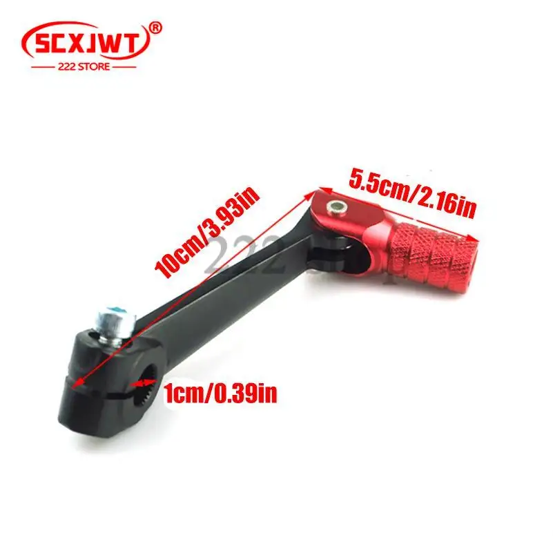 CNC Gear Shift Lever for Kayo Apollo Bosuer 110/125/140/150/160/250cc Dirt Bike Pit Bikes Aluminum