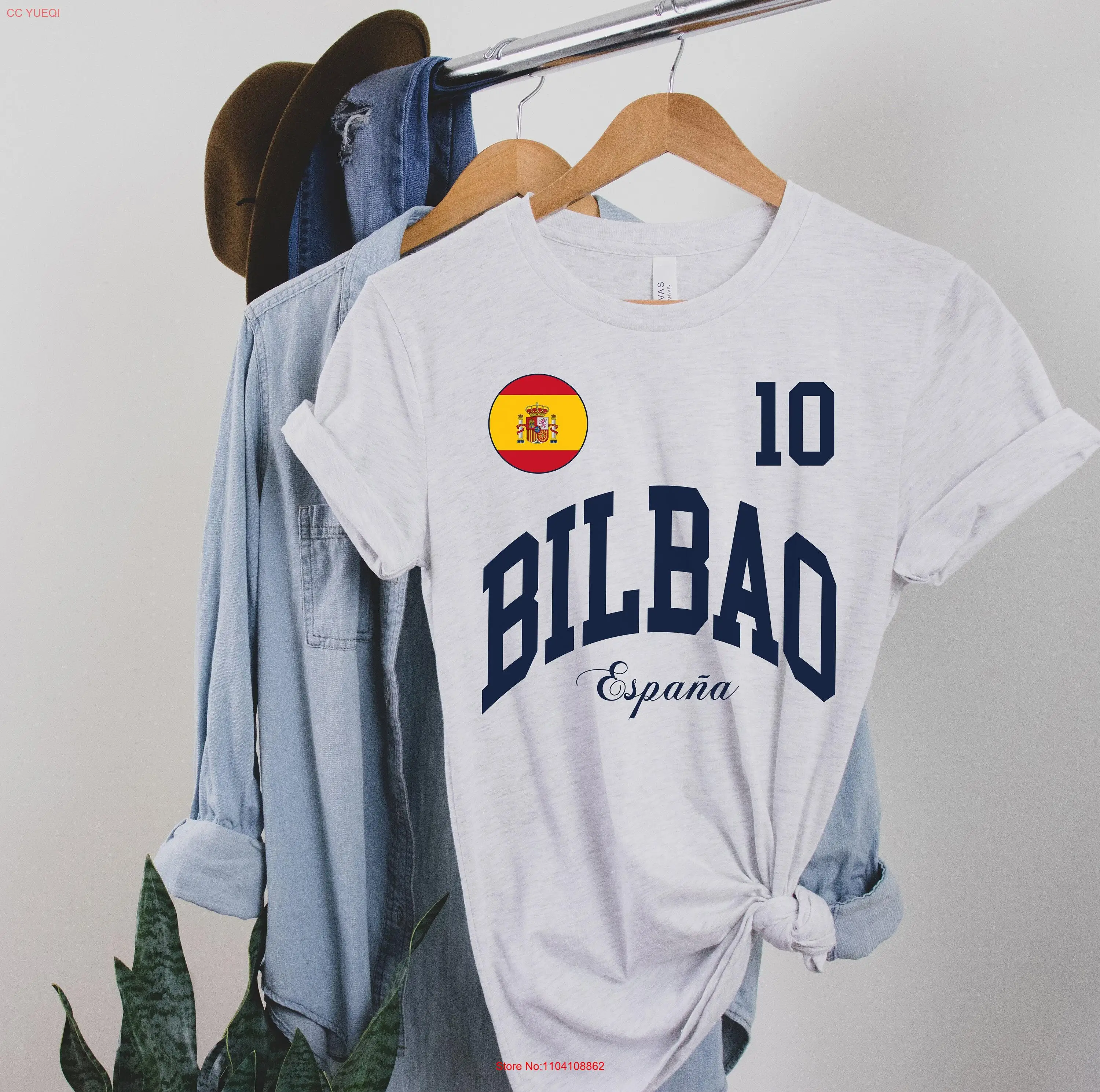 Bilbao Camiseta España jersey Espana Friend Lover para mangas largas o cortas