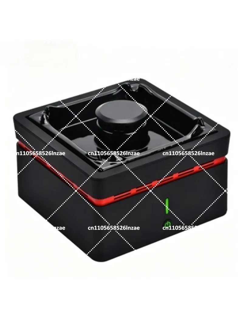 Multifunctional Anion Air Purifier Ashtray, Small Smoke & Dust Remover for Home Office