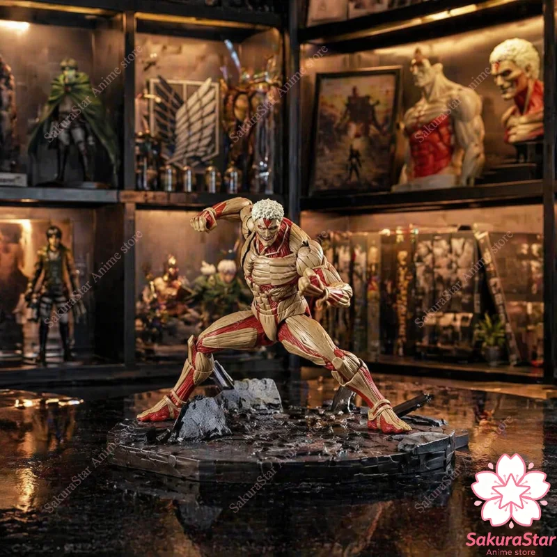 

В наличии: Фигурка Kaiyodo Revoltech Amazing Yamaguchi Attack on Titan Armored Titan Reiner Braun, аниме-фигурка с подвижными суставами.