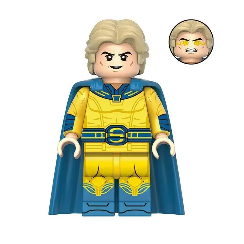 4,5 cm Thunderbolts New Winter Soldier U.S. Agent Yelena Ghost Sentry Fantastic Four Bausteine Spielzeug für Jungen und Mädchen