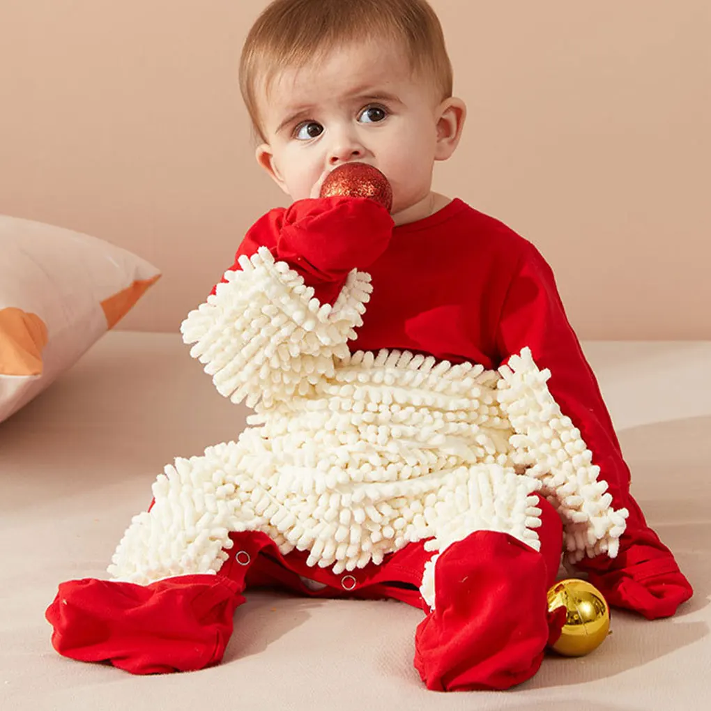 

Cotton Made Infant Baby Clothes Easy To Put On With Stable Fixation Safe Ingredients Romper Clothes Orange + 73