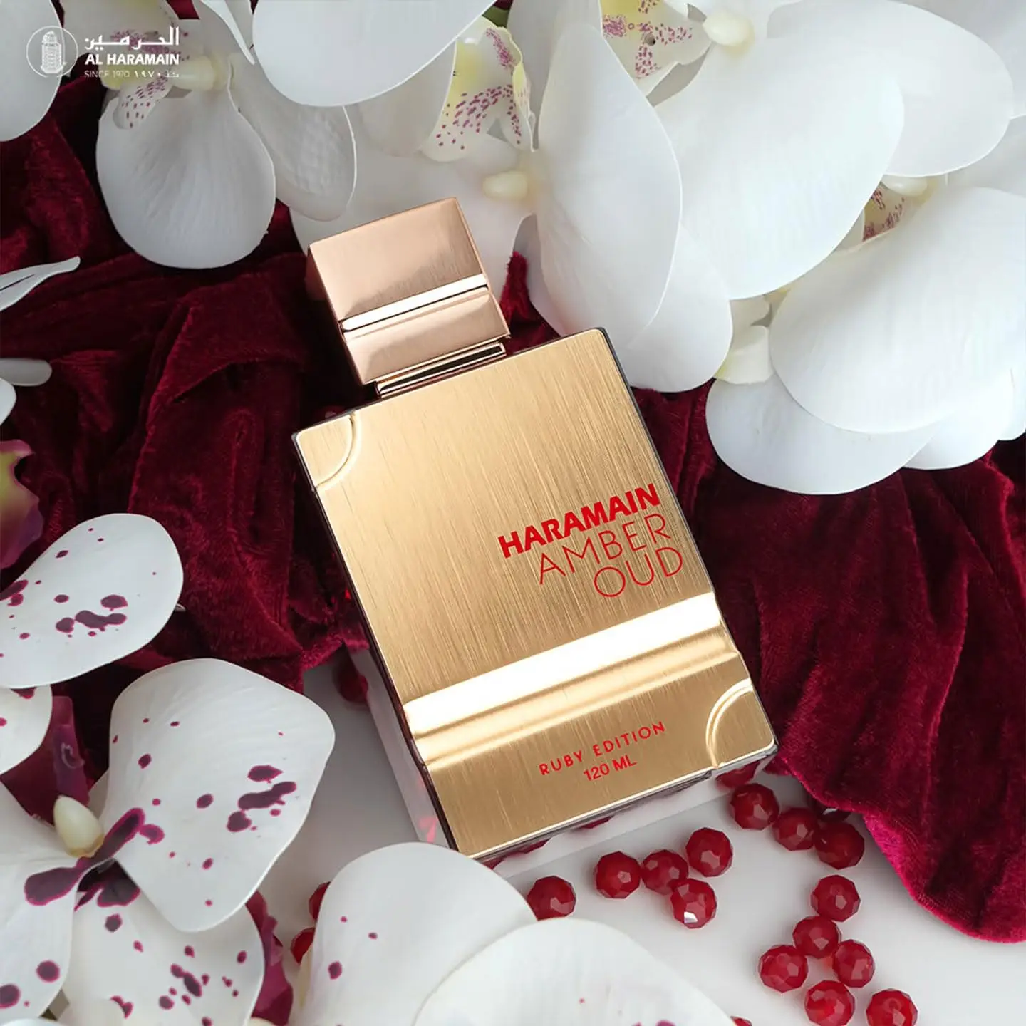 Al Haramain Amber Oud Ruby Eau De Parfum 2.0oz 60ml عطر كهرماني حلو يدوم طويلاً للجنسين عطر عربي فاخر هدية عيد الميلاد #4