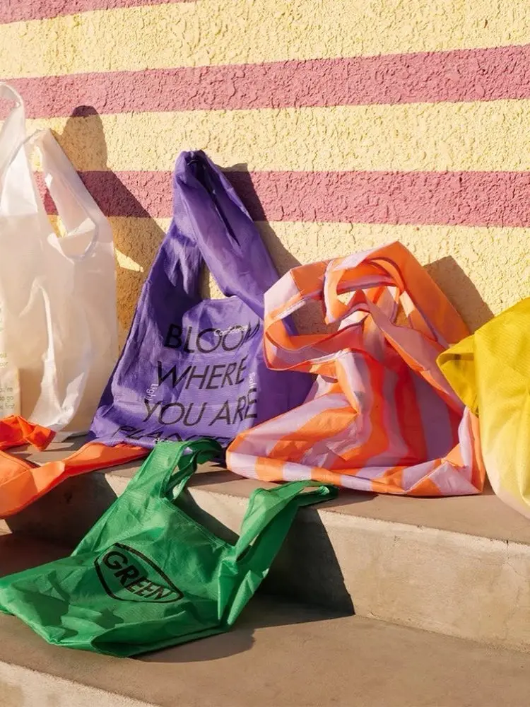 

VM Vanilla Mountain RECYCLABLE Waterproof op Bag Portable for Vegetable Bung Eco-friendly Bag ex Original Design