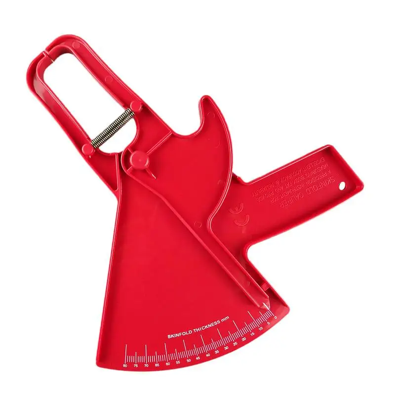 Fettmaß für den Körper, 0–88 mm, Lightstuff, Körperhautfalten-Messschieber, professionelles handgehaltenes, präzises, tragbares Fettband, Doppelfeder