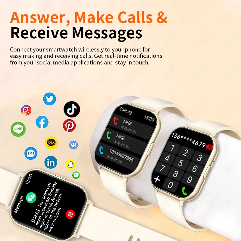 FOXBOX Smart Watch 1.83' HD Ta - Smartwatch Custom ulasan dan harga