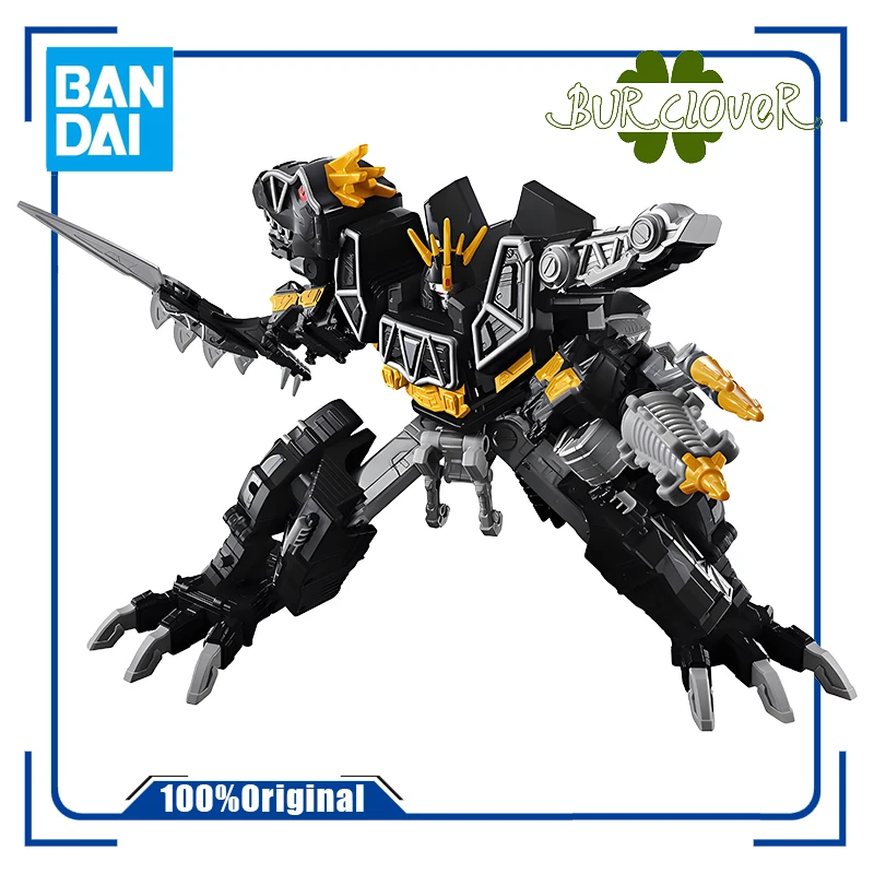 

Bandai Original Super Sentai DX Equipment Series Black Dragon Anime Action Figure Assembly Model Toys Gifts For Children