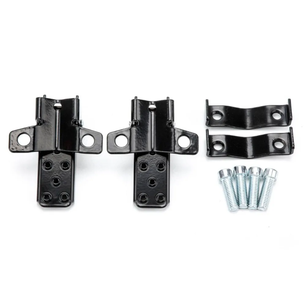 1 Pair 24-38mm Motorcycle Footrests Pedals Shock-absorbing Modified Parts Foldable Foot Pegs Universal Metal Foot Step