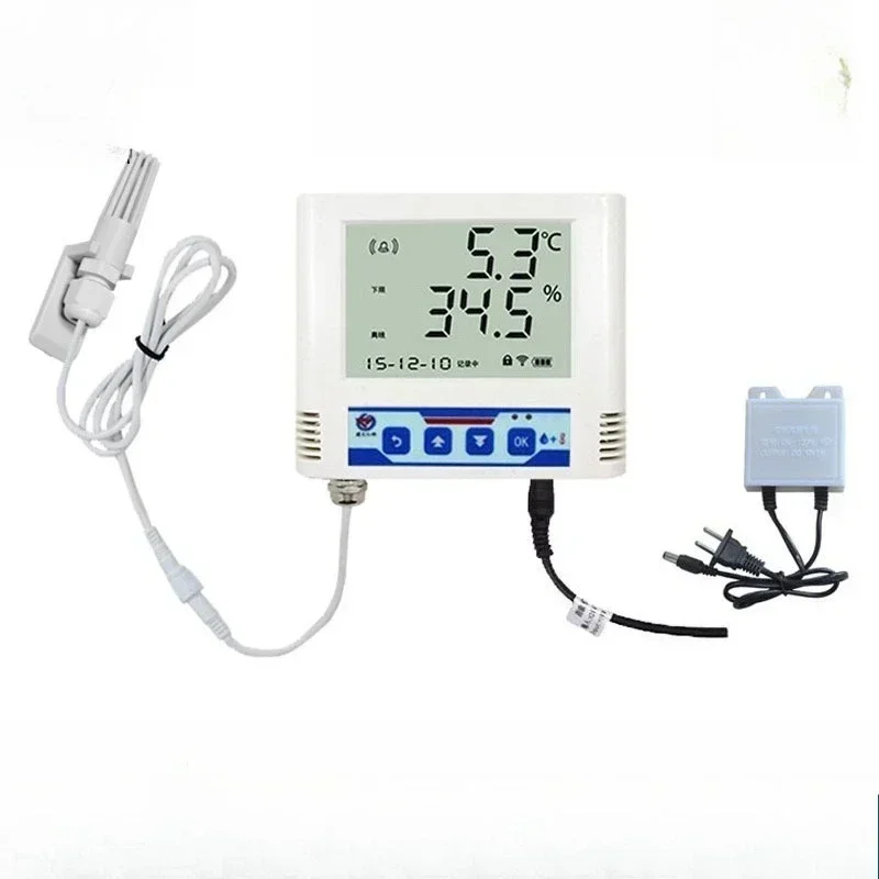 

WiFi temperature and humidity recorder, remote monitoring and alarm, industrial intelligent cold storage room thermometer