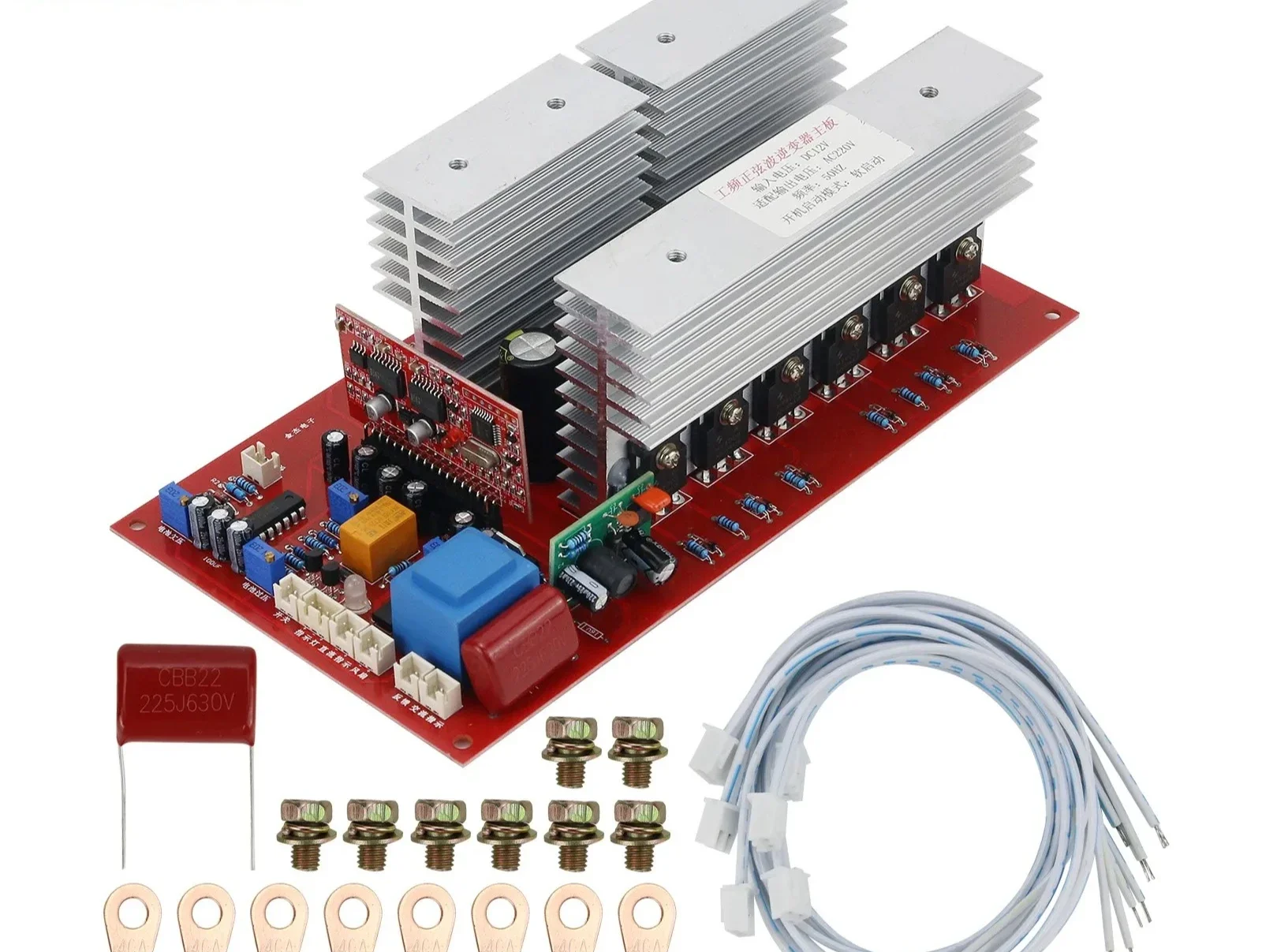 TAO Maxgeek 12V 24V 48V 1500W 3000W 5500W Pure Sine Wave Inverter Driver Mainboard Power Frequency  with TO-247 MOS Pipe