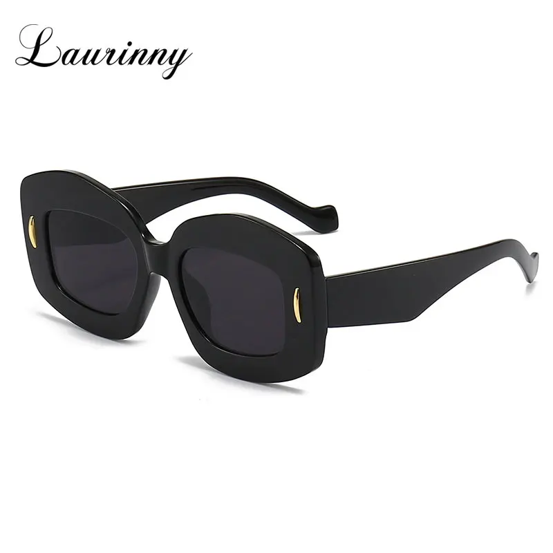

2023 Square Sunglasses Women Vintage Big Frame Lens Gradient Rectangle Sun Glasses Female Eyewear UV400 Protection Summer