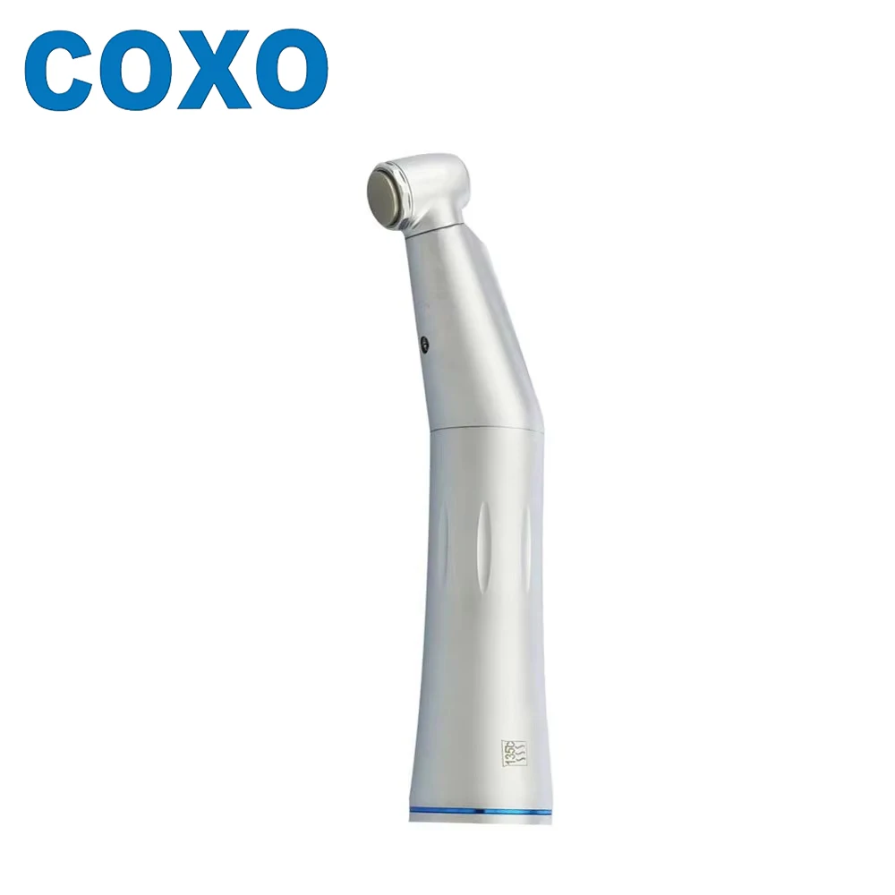 치과 저속 핸드피스 COXO CX235-C 1B 1:1 내부 채널 콘트라 앵글 슬로우 헤드 벤딩 머신, 전기 모터 치과 도구