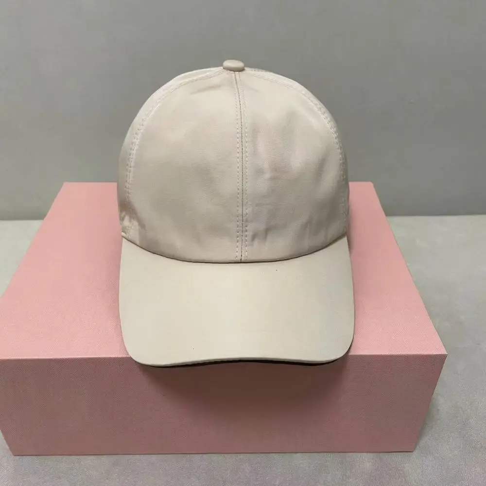 High Quality Baseball Cap Letter Stitching Hard Top Hat Unisex Adjustable Fashion Sun Protection Outdoor Sports Visor