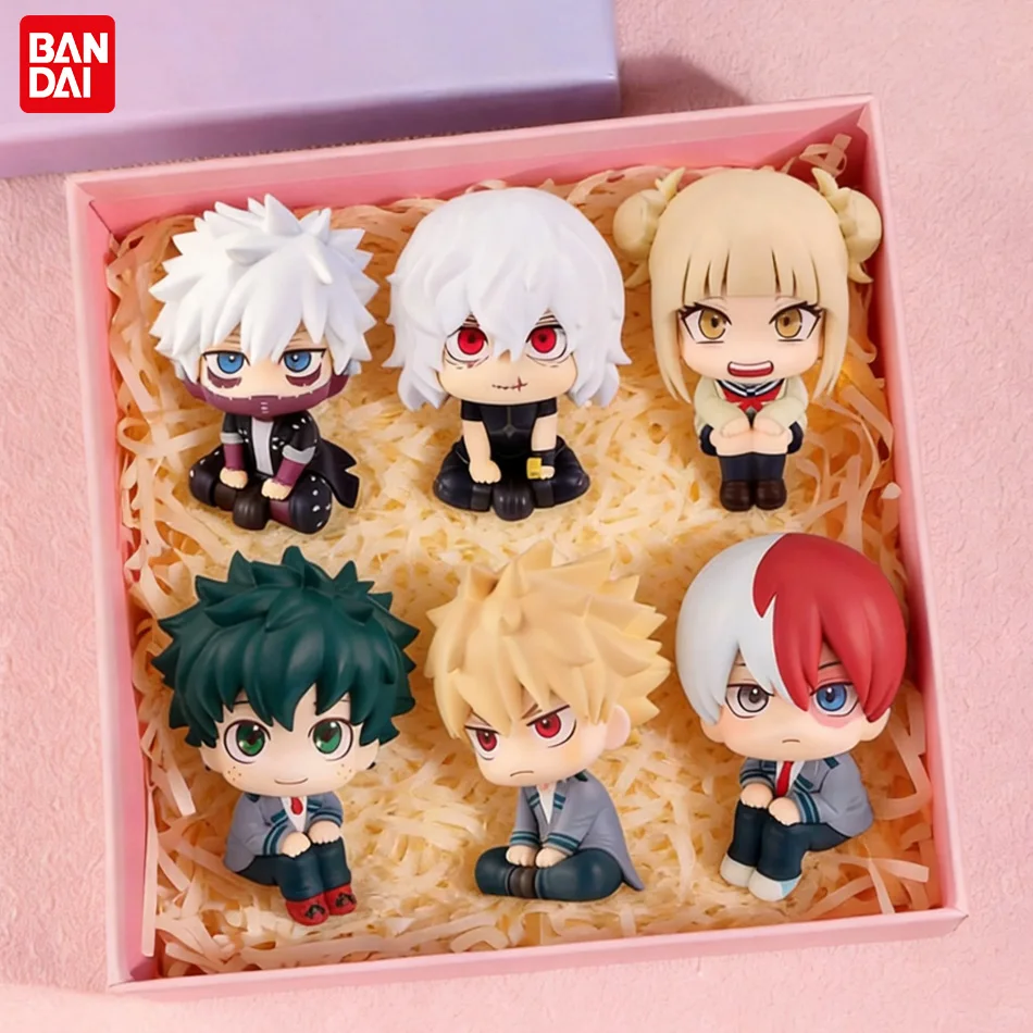 My Hero Academia (MHA) Bandai Tomura Shigaraki / Izuku Midoriya / Katsuki Bakugo Niedliche Chibi PVC-Figur |   Sammler-Spielzeugmodell