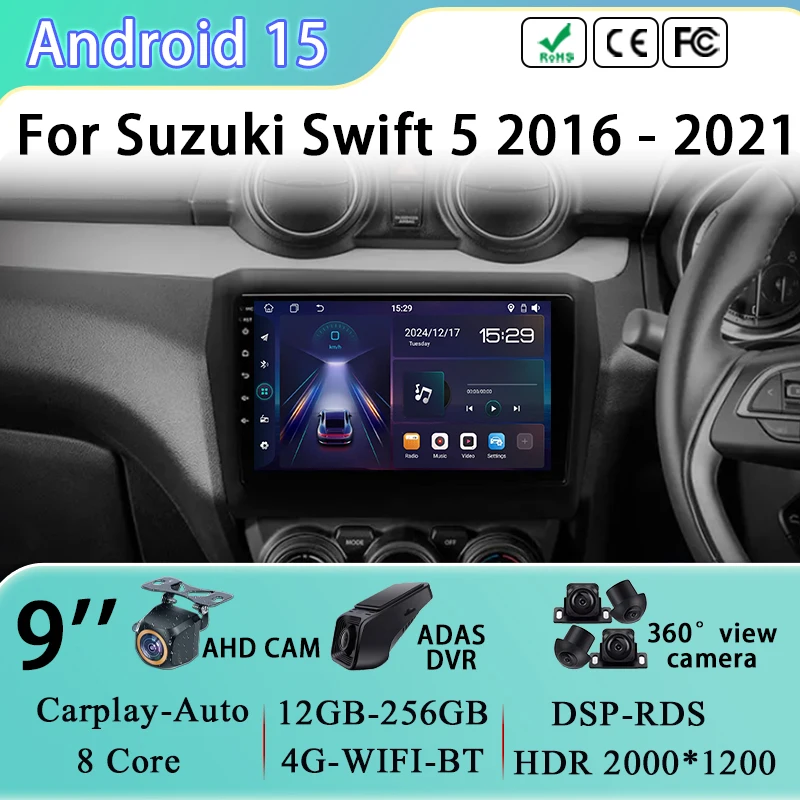 android-15-carplay-per-suzuki-swift-5-2016-2021-autoradio-lettore-video-multimediale-navigazione-gps-unita-di-testa-stereo-4g-no-2din