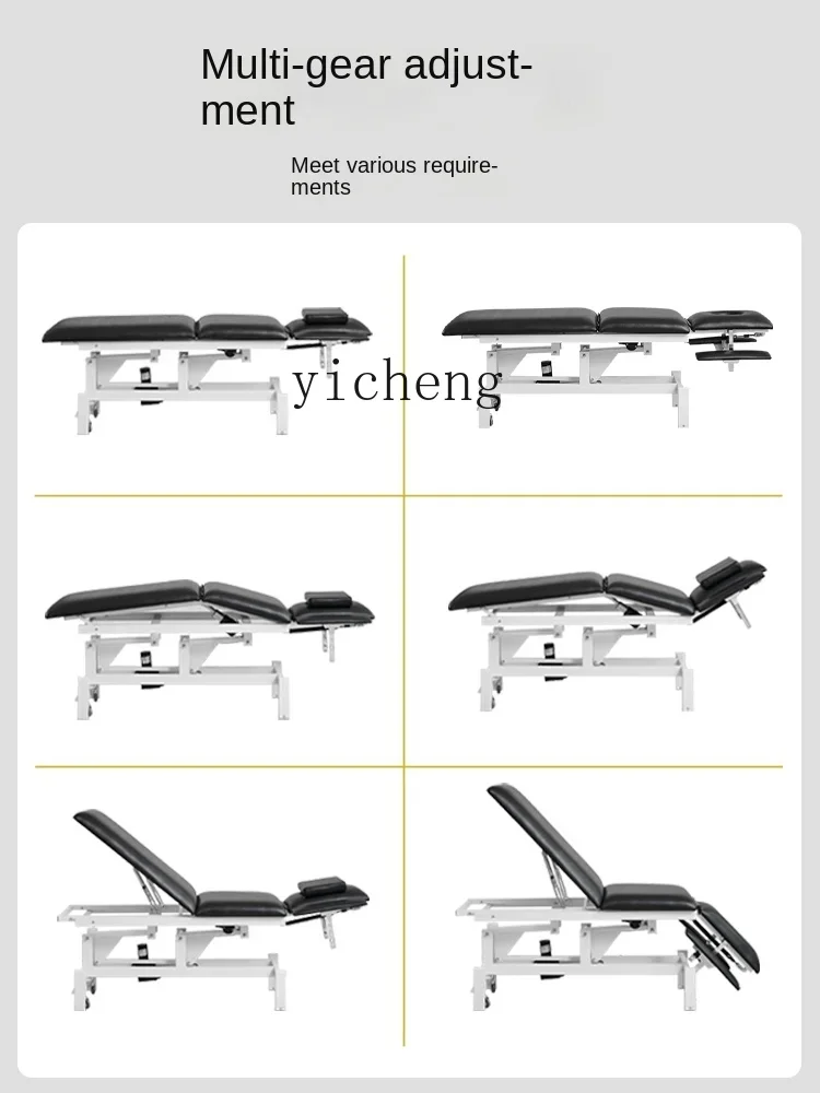 XL Electric Spine Shaping Bed Beauty Massage Bone Setting Massage Physiotherapy Rehabilitation Bed