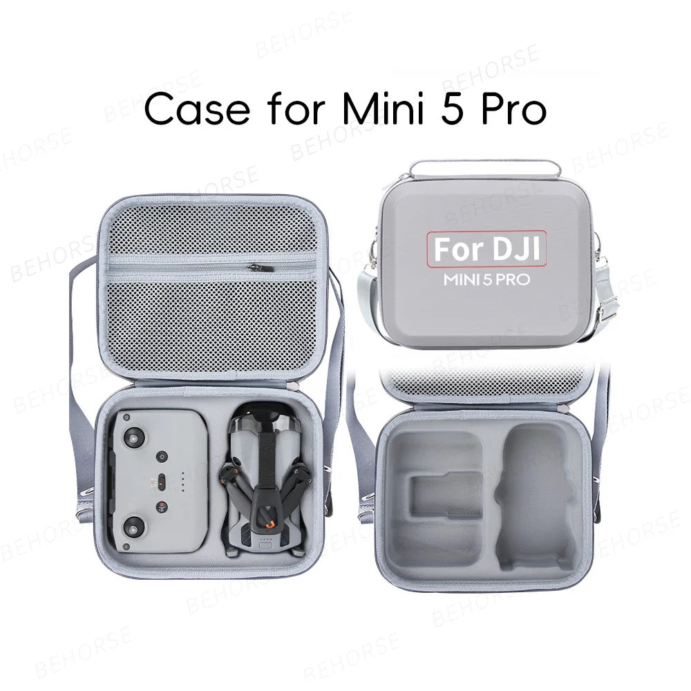 DJI Mini 5 Pro RC N3用収納バッグ オールインワンボックス キャリングケース アウトドアポータブルハンドバッグ DJI Mini 5 Proドローンアクセサリー用