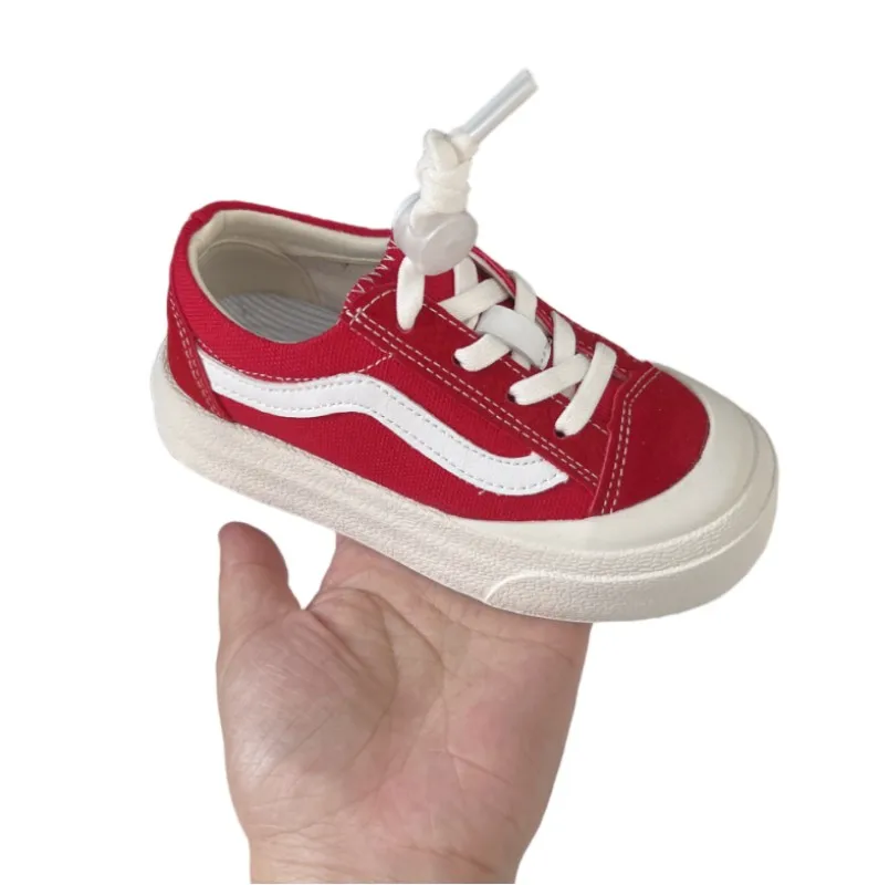 

Blue canvas shoes 2025 autumn new lace up men's and women's non slip flat casual fashion sports shoes Size 23-36