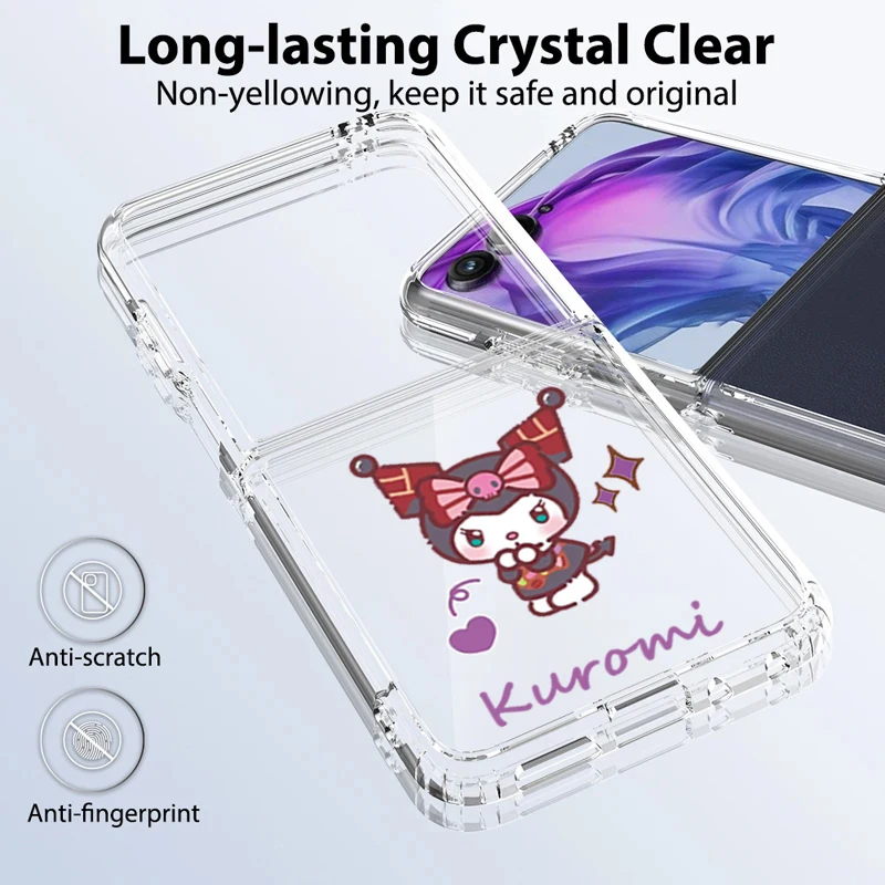 Pc Gaming Kuromi - Kawaii Sanrio Kitty Kuromi Clear PC