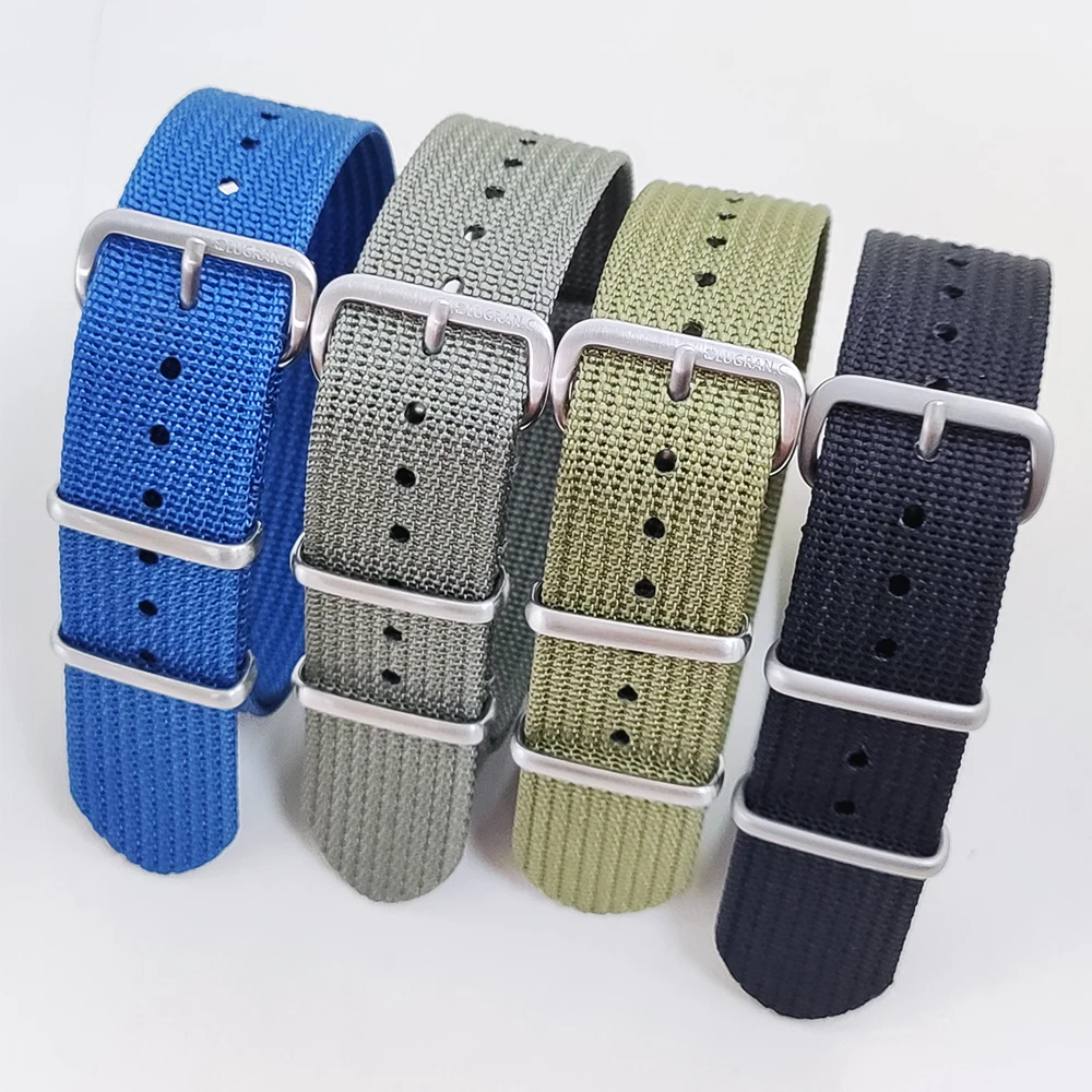20mm Nylon Strap Matte Buckle High Quality Integrated Fabric Strap Casual Strap Suitable for Precise Replacement of Watch Straps