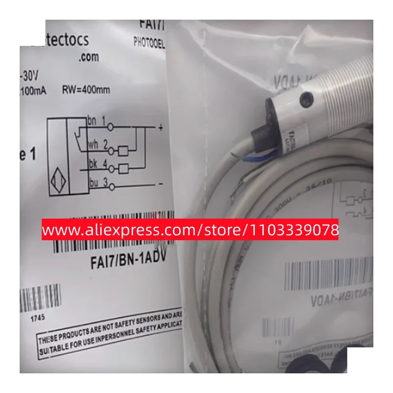 

2 шт. новый индуктивный фотоэлектрический переключатель FA17/BP-1ADV FA17/BN-1ADV