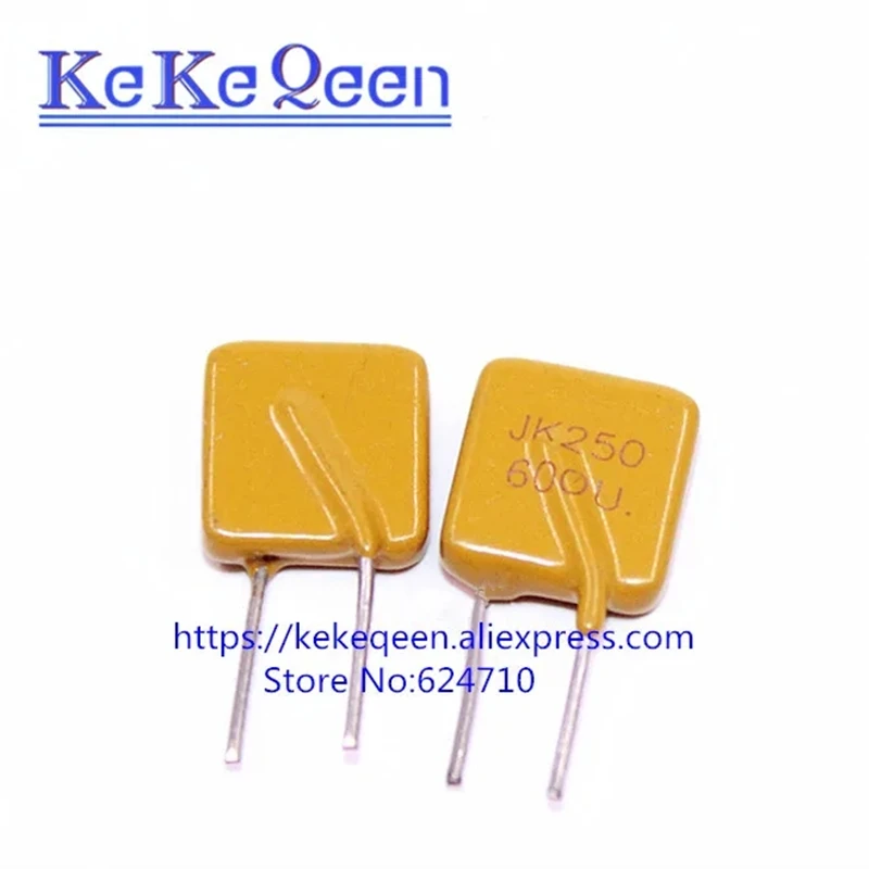 20PCS/LOT   JK250-600U Recovery Fuse PPTC JK250 600U 250V 0.6A 600MA PTC Original Authentic