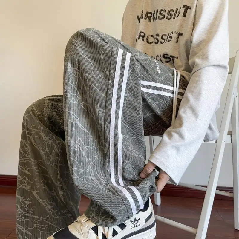 Cord Neue Mann Hosen Arbeit Tragen Streetwear Jogginghose Männer Kleidung Männer der Trainingsanzug Hosen Große Größe 5XL 2024 Herbst Neue