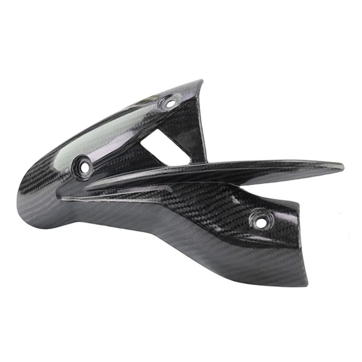 

Premium Real Carbon Fiber Exhaust Muffler Pipe Heat Shield Cover for