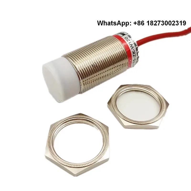 

High temperature resistant capacitive proximity switch non-metallic material line liquid plastic particle adjustable sensor