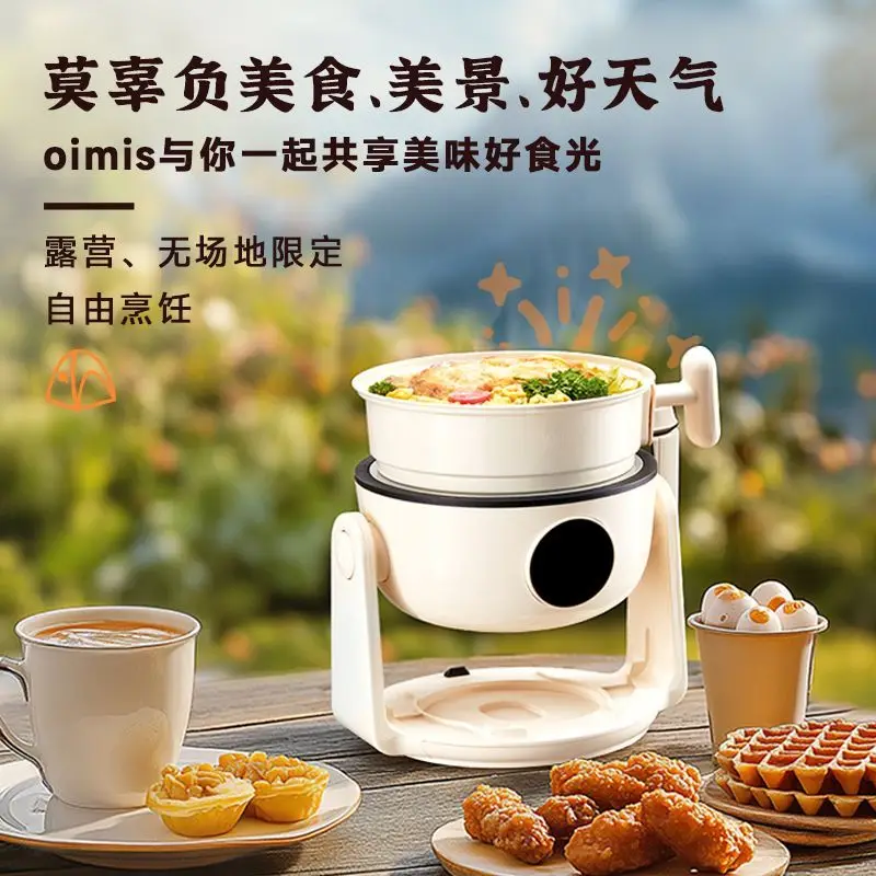 Flip Air Fryer Double Pot 2-in-1 Dual-Purpose Small Oven for Healthy Cooking fritoz makinesi yagsiz