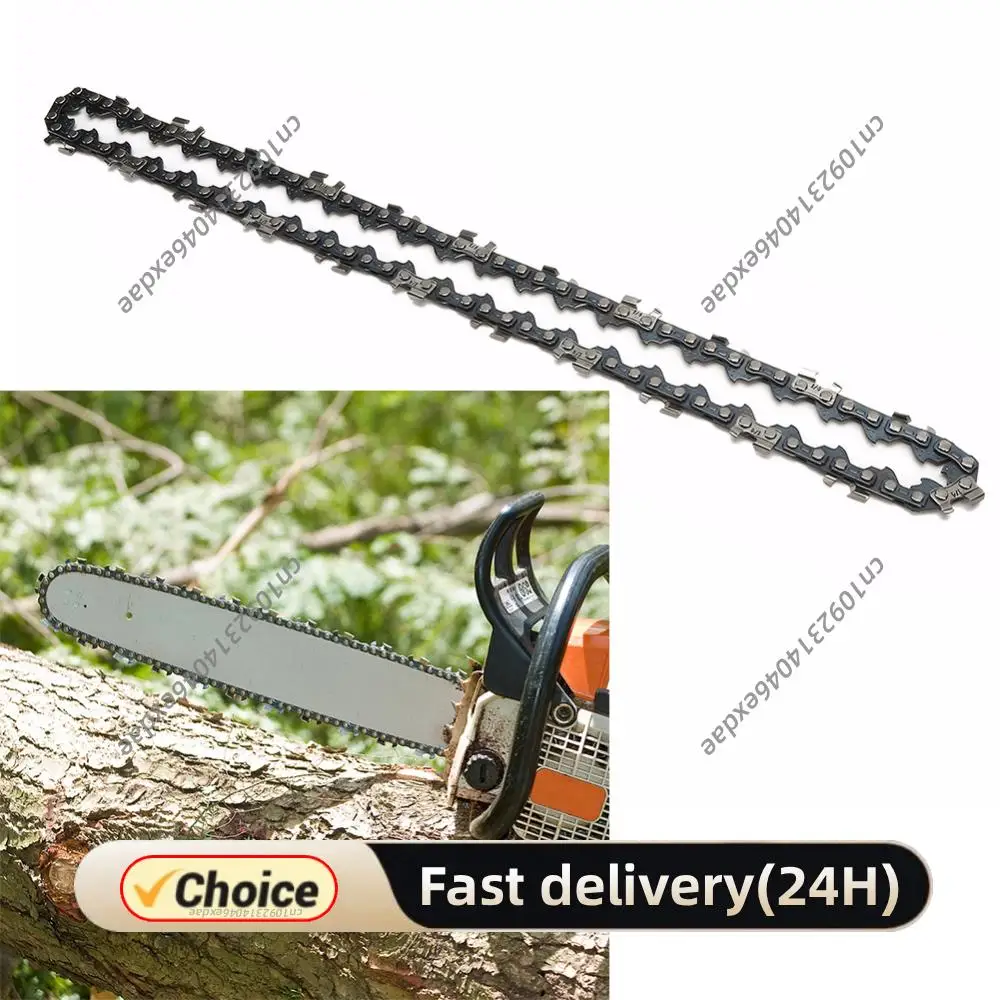 

12 Inch Metal Saw Chain Spare Parts 45 Drive Links Electric Chainsaw Chain 3/8inch Pitch Chainsaw Blades Electric Saw Accessory