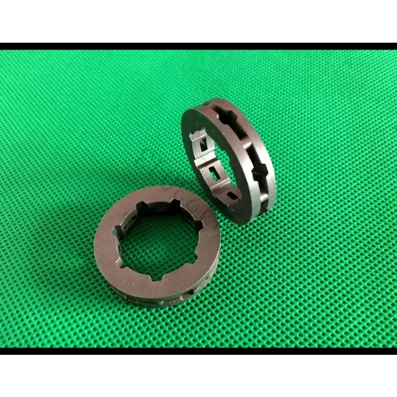 Husqvarna 체인톱용 클러치 림 스프로킷, 61 66 266 268 272 362 365 371 372 385, 3/8 인치, 7T, 10 개