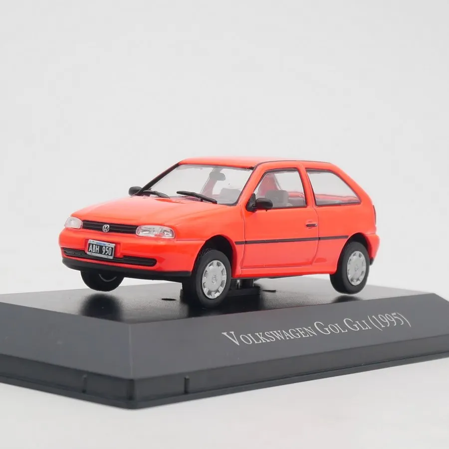 Diecast Ixo 1:43 Scale VW GOL GLI 1995 VW Two Door Sedan Alloy Car Model
