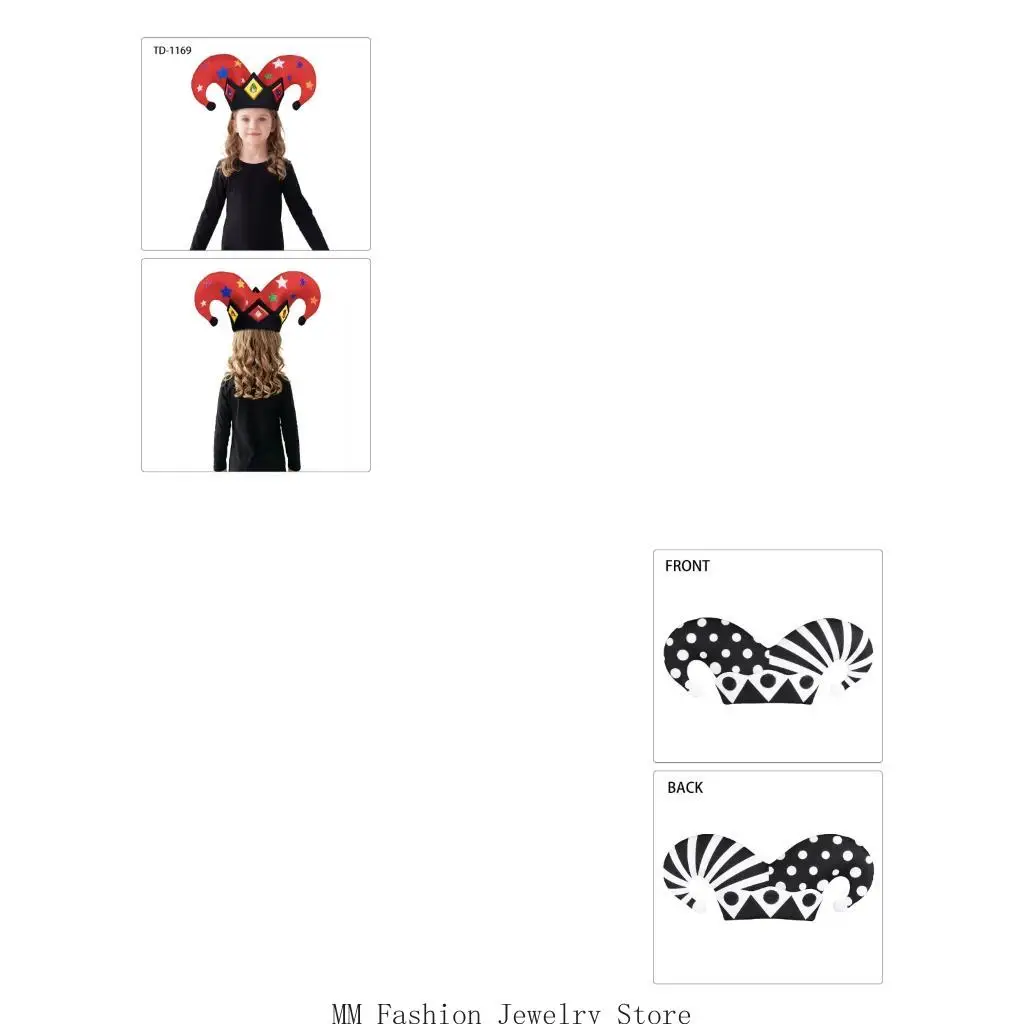 Holiday Costume Hat for Role Play, Group Photos and Party Styling D0UB